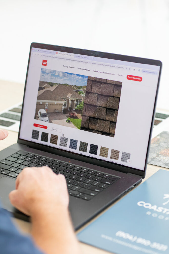 GAF roofing shingle color options