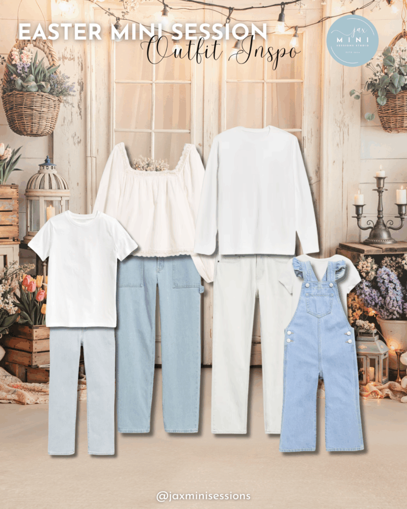Outfit ideas for Spring family photos